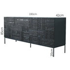 Medivh Teak Credenza