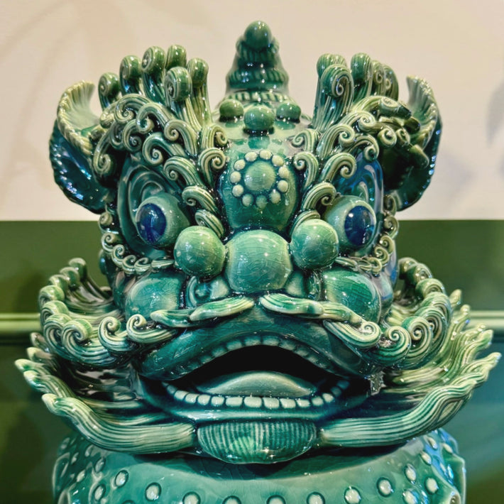 Glaze Guardian Lion