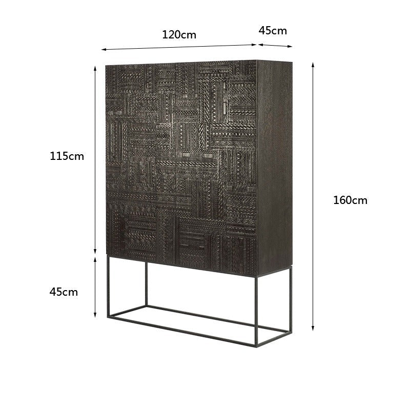 Medivh Teak Highboard