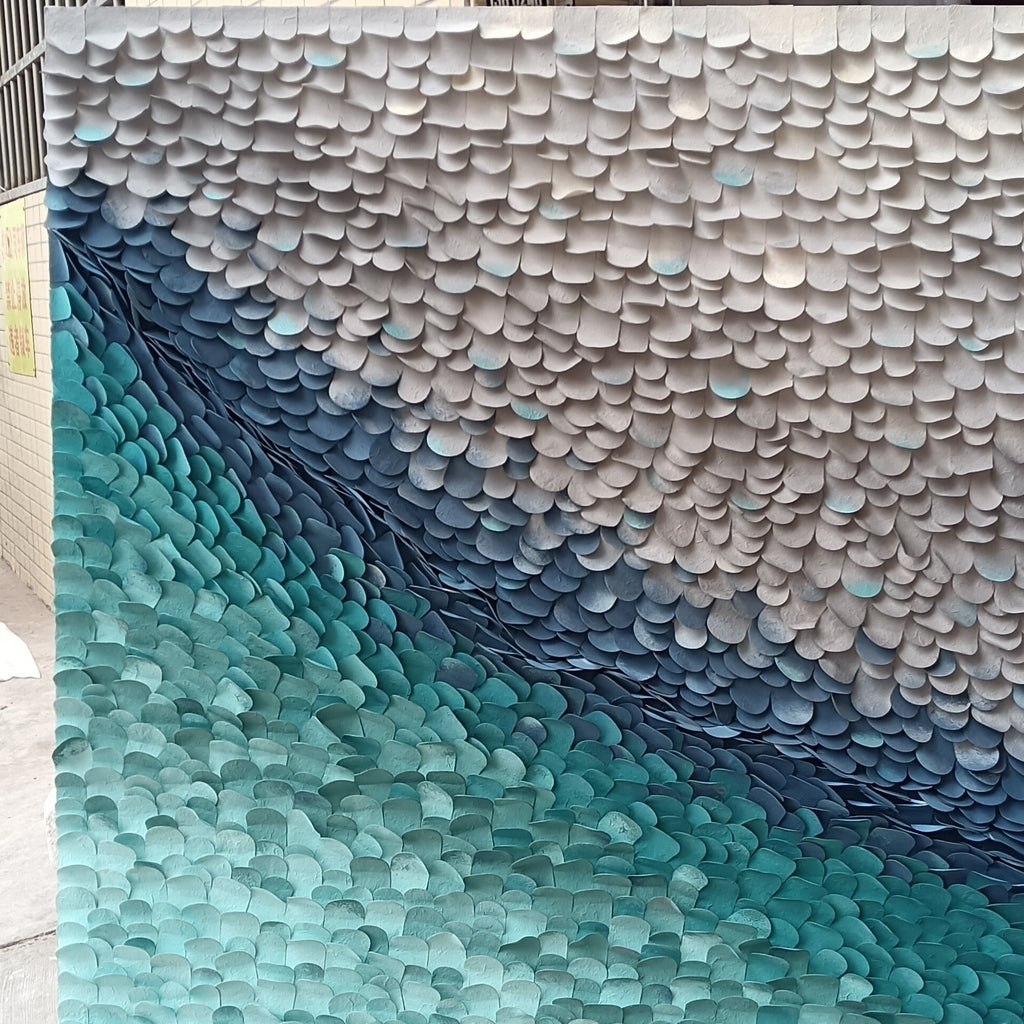 Scherenschnitte Wall Art - Seashore