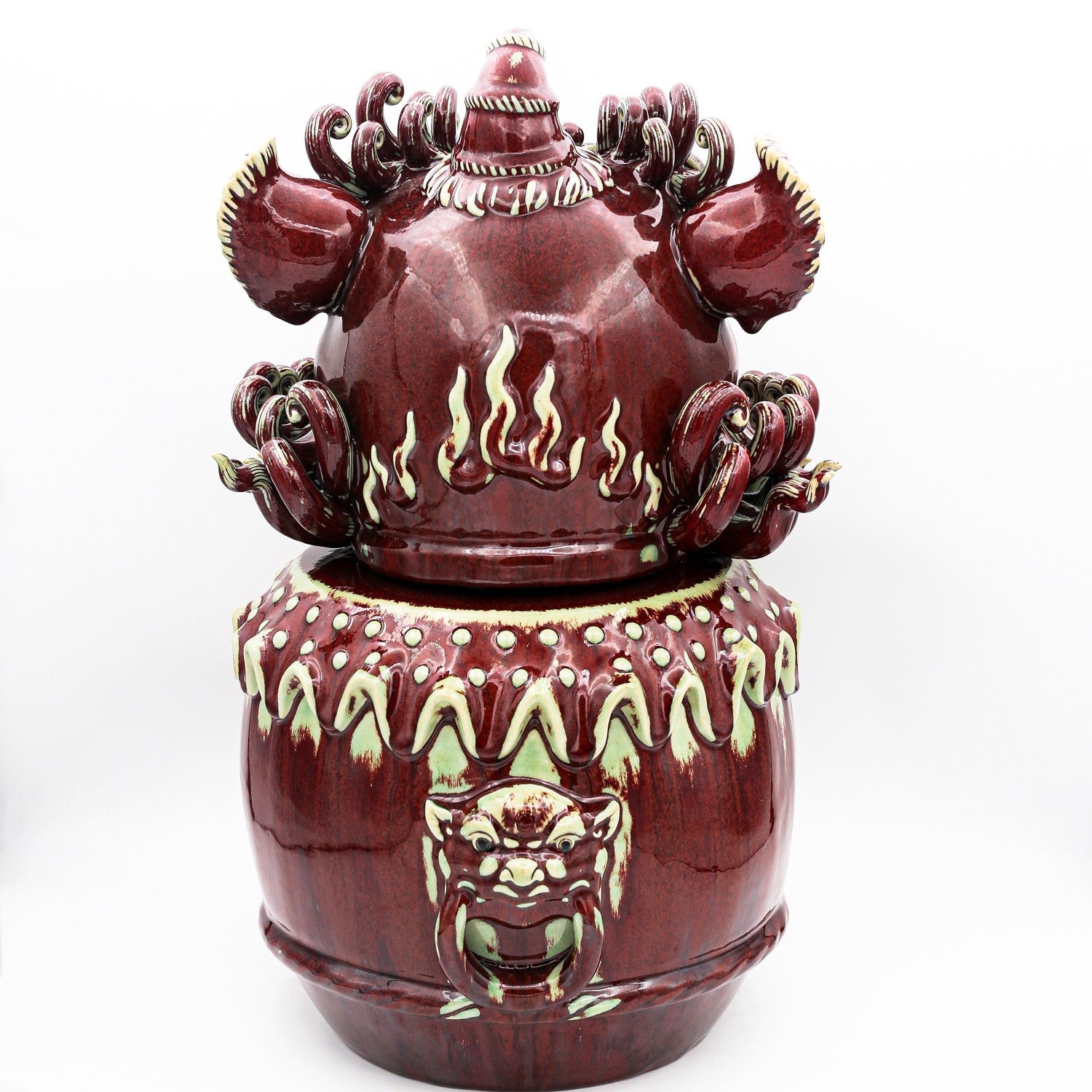 Glaze Guardian Lion