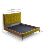 Raymond Velvet Bed Frame