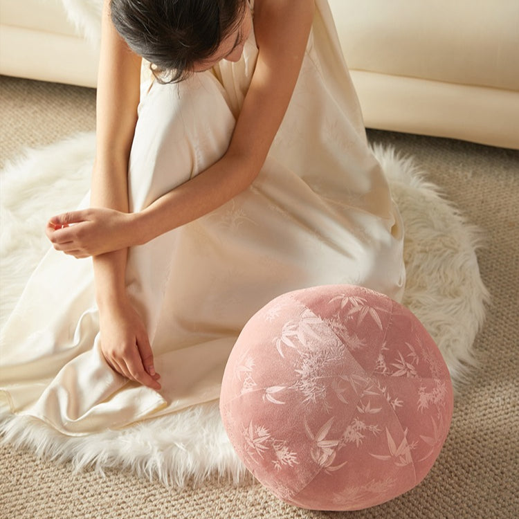 Pink Bamboo Cushion