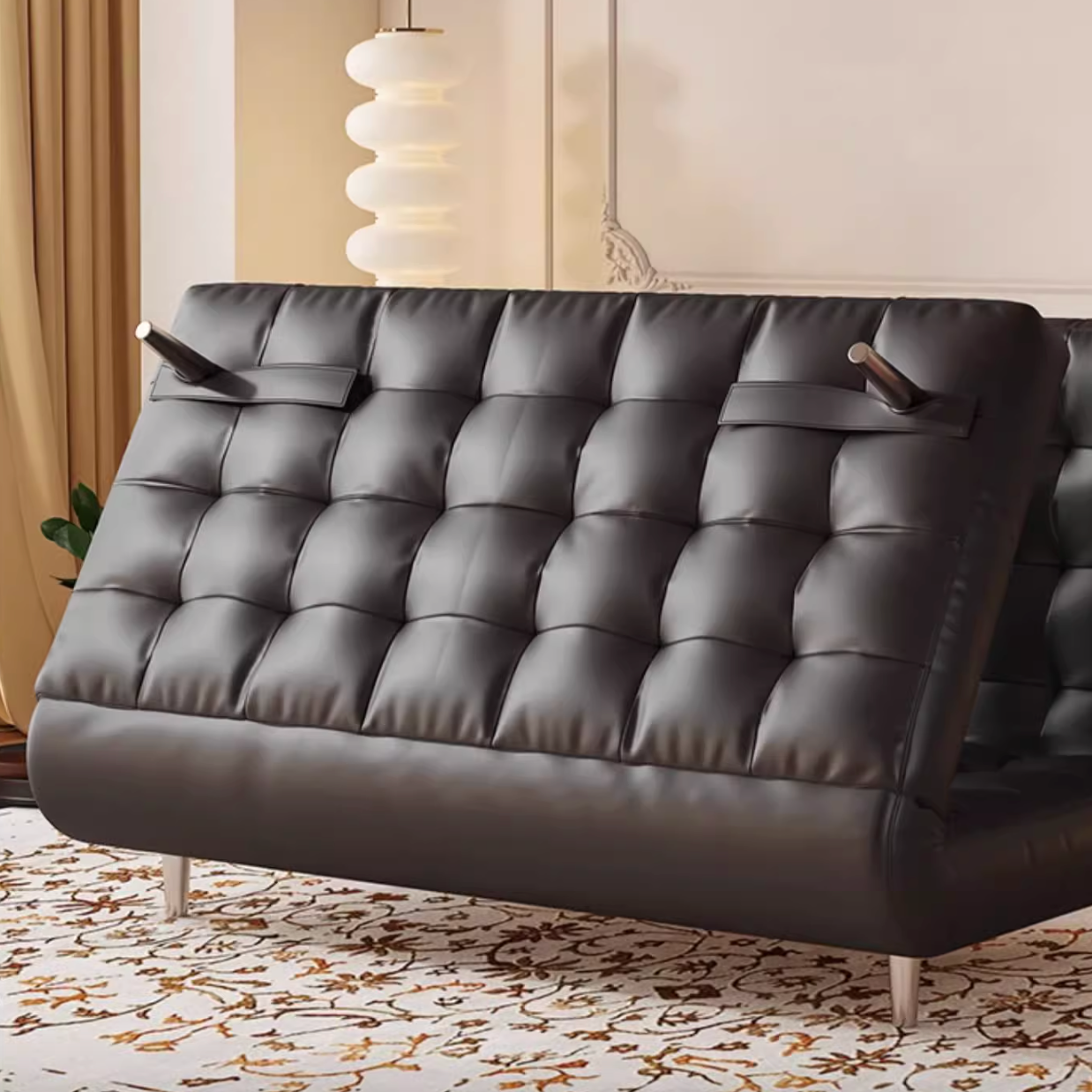 Leather Foldable Sofa