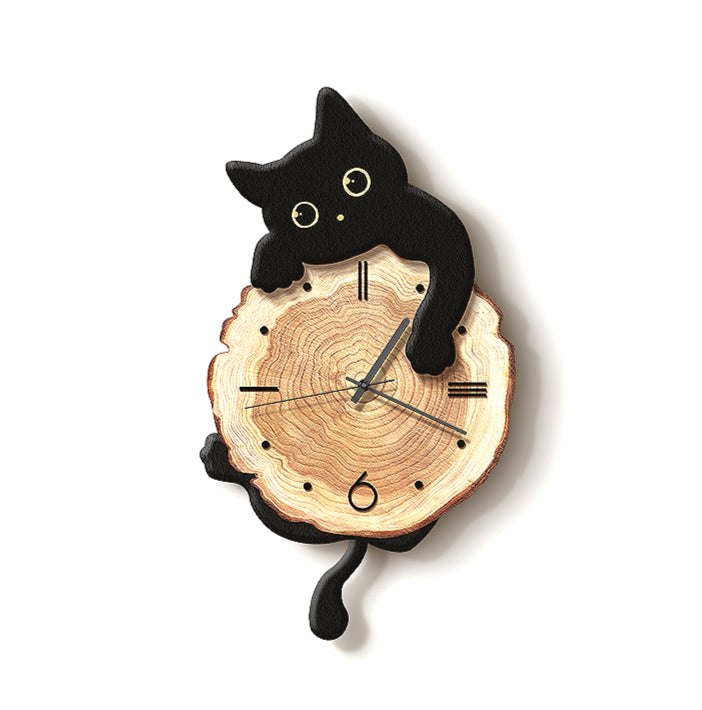 Cat Pendulum Clock