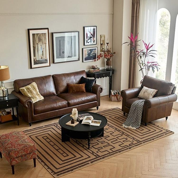 Balford Leather Sofa