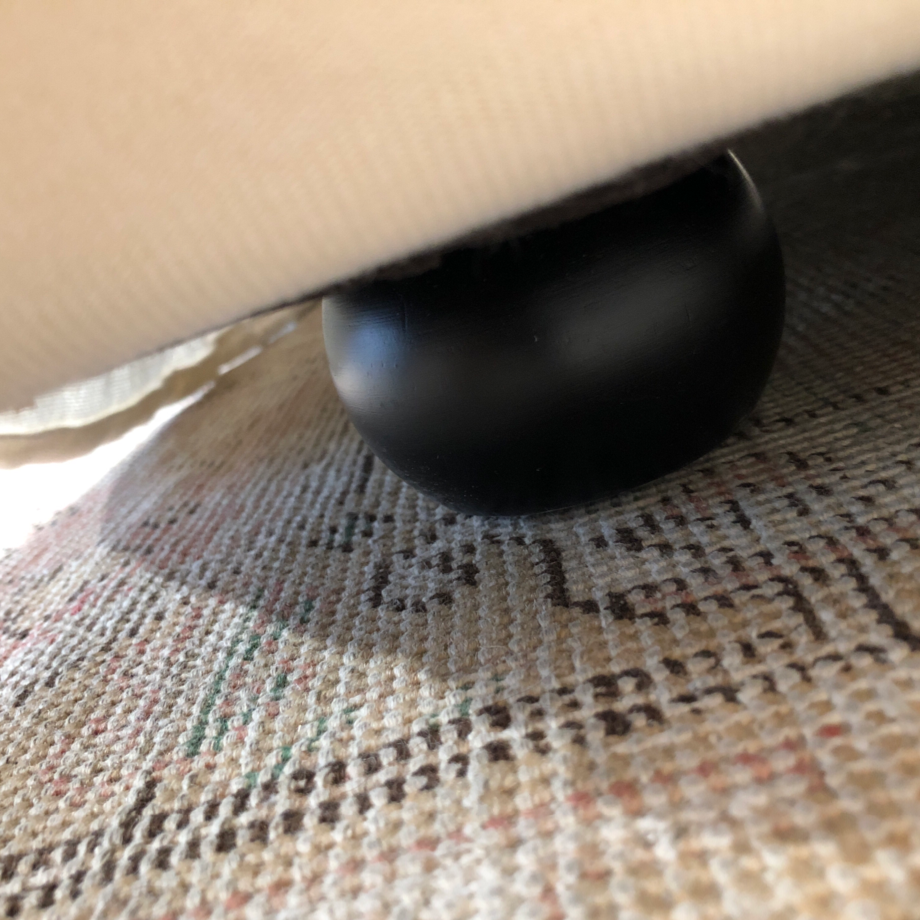 Linen Midcentury Armchair