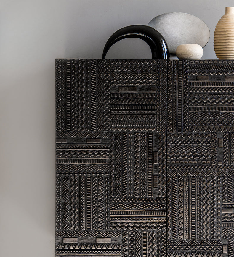 Medivh Teak Highboard