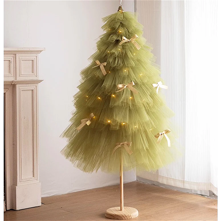 Green Chiffon Tree