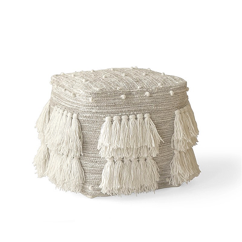 Nomad Fringe Pouf