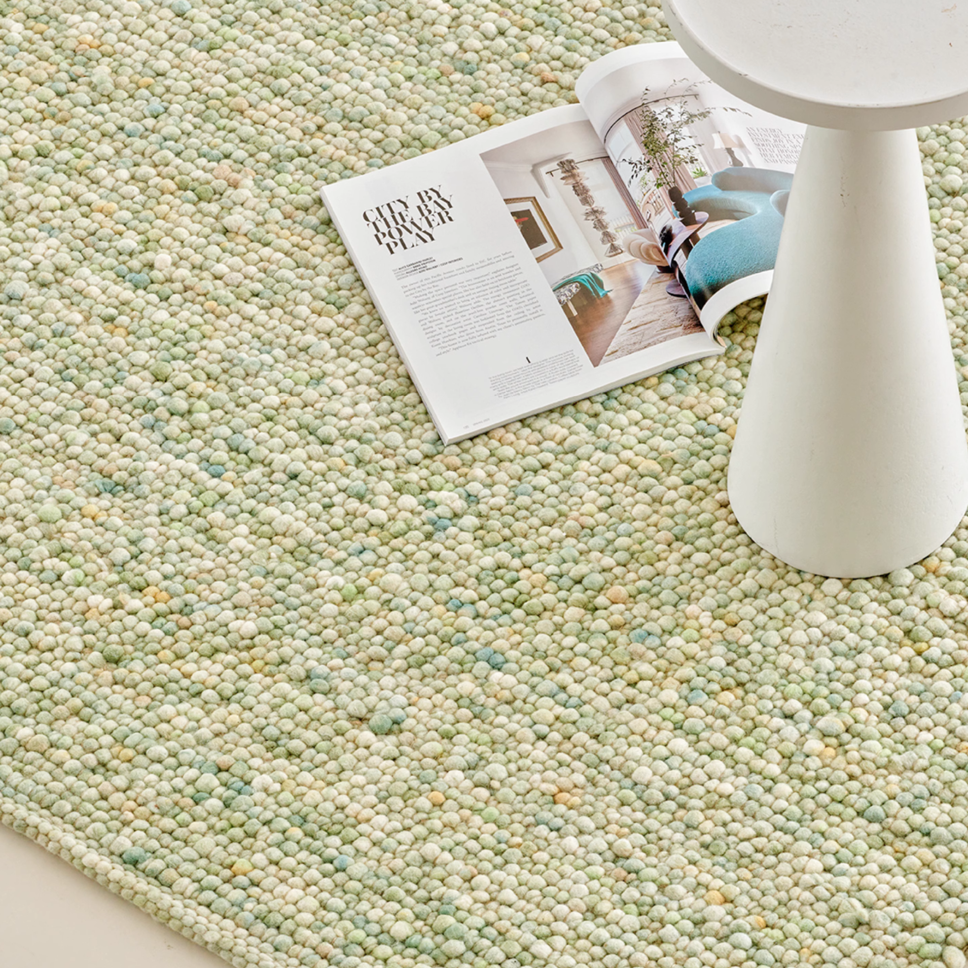 Green Cashmere Carpet