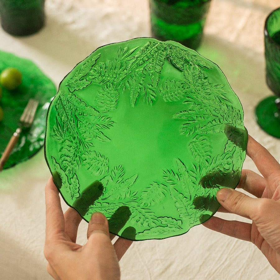 Emerald Glassware Set