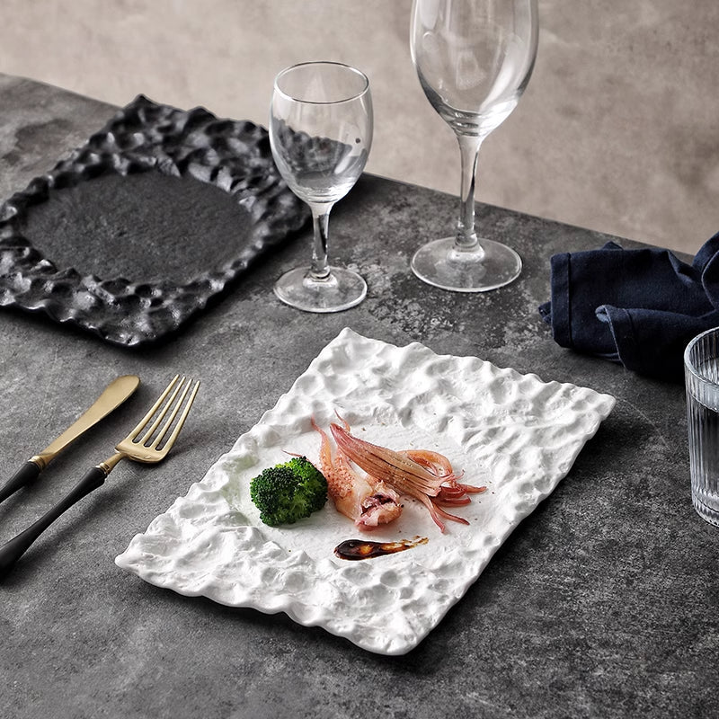 Crinkled Steak Plate