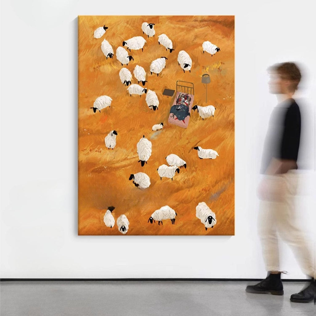 The Sheep Oil Painting
