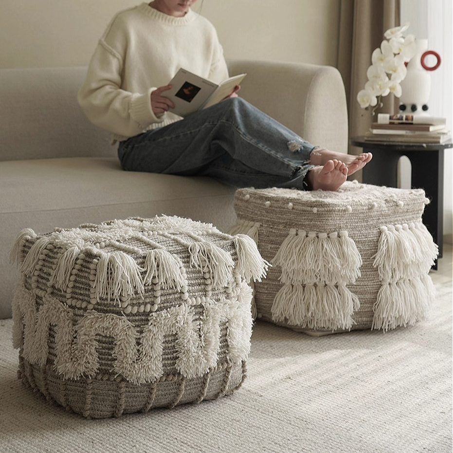Nomad Fringe Pouf