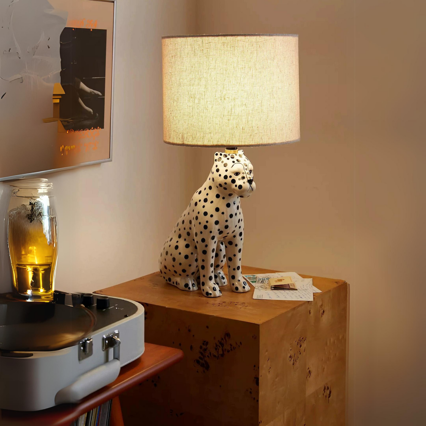 Cheetah Table Lamp