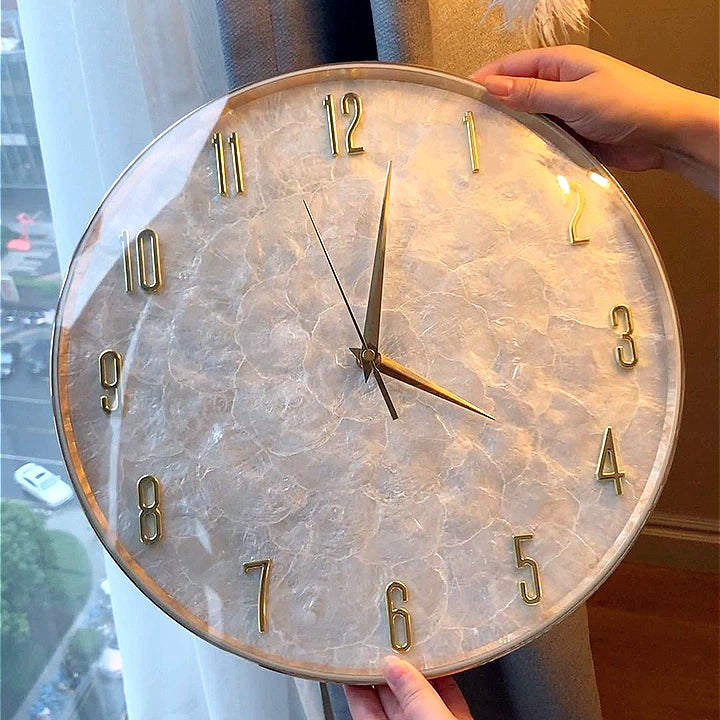 Mother of Pearl Clock