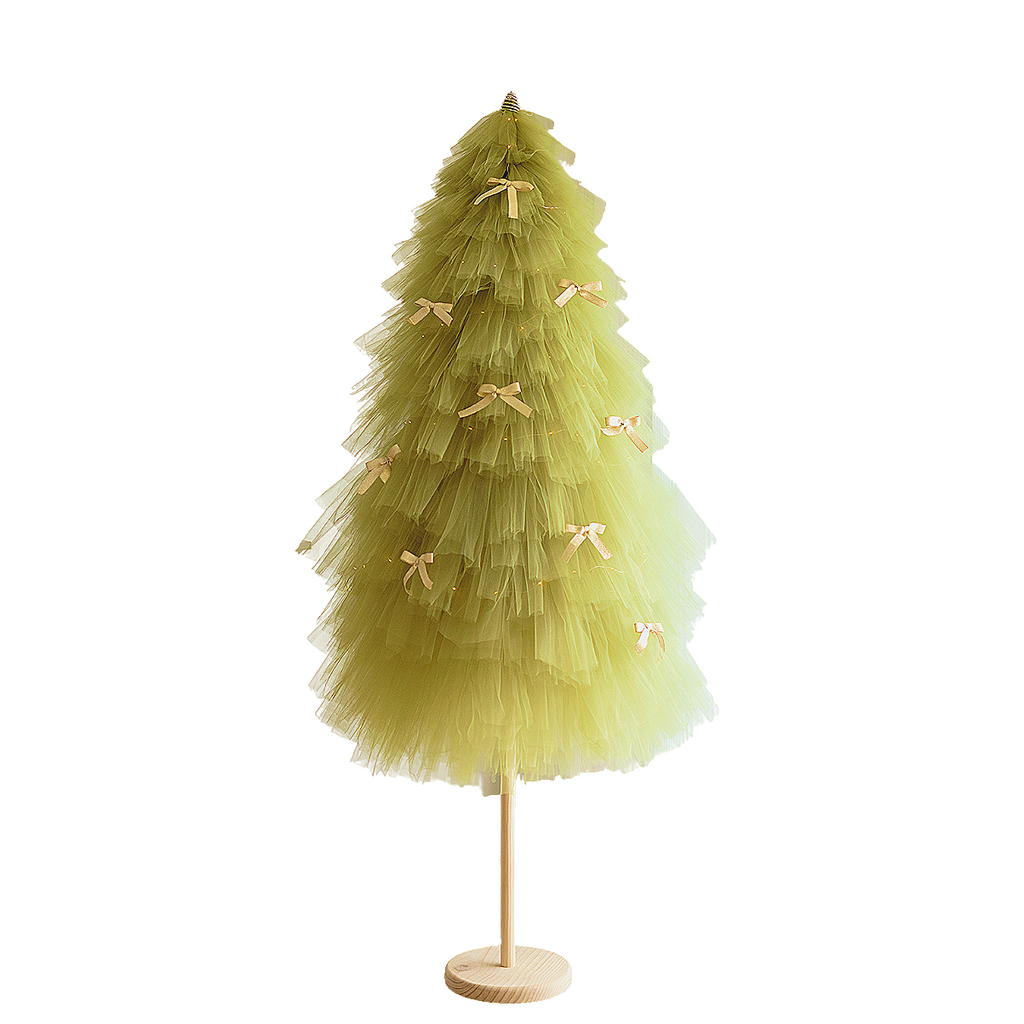 Green Chiffon Tree