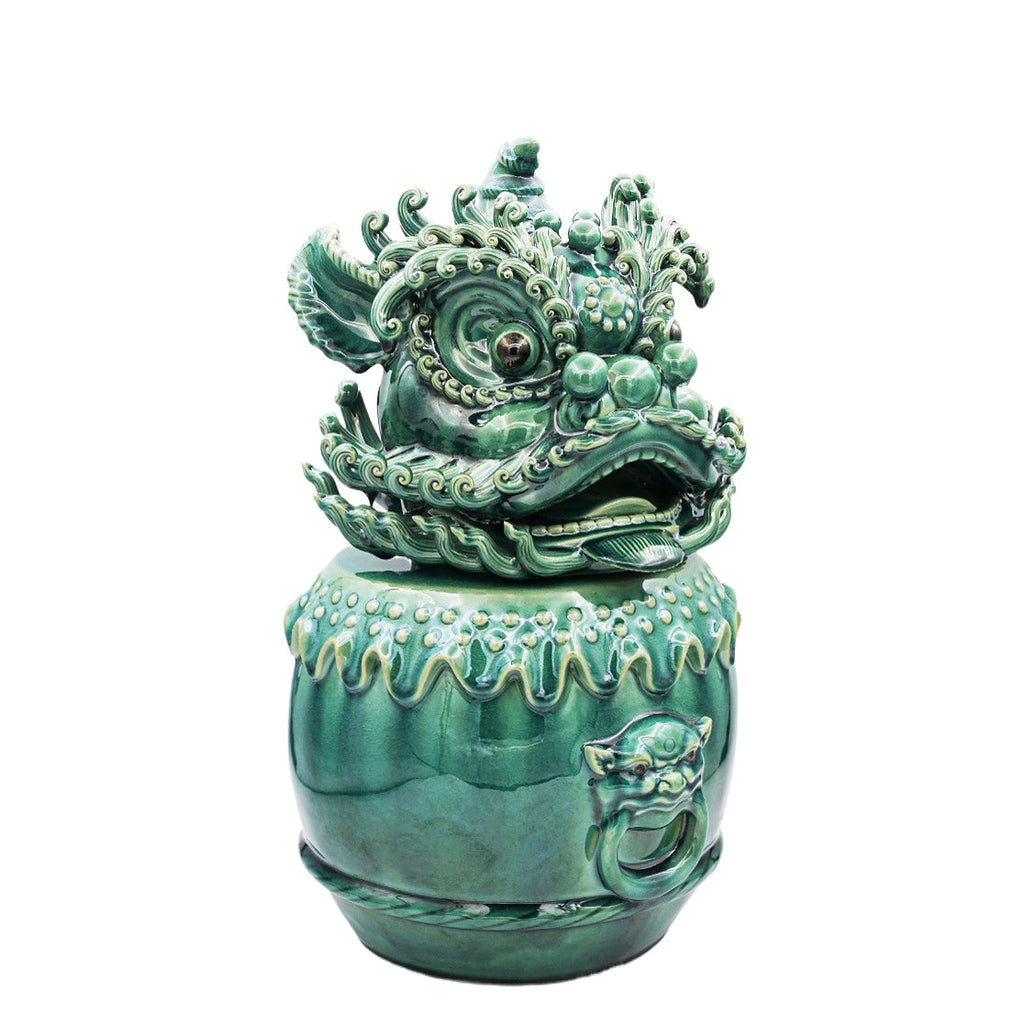 Glaze Guardian Lion