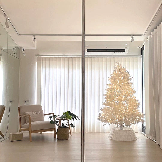 White Christmas Tree