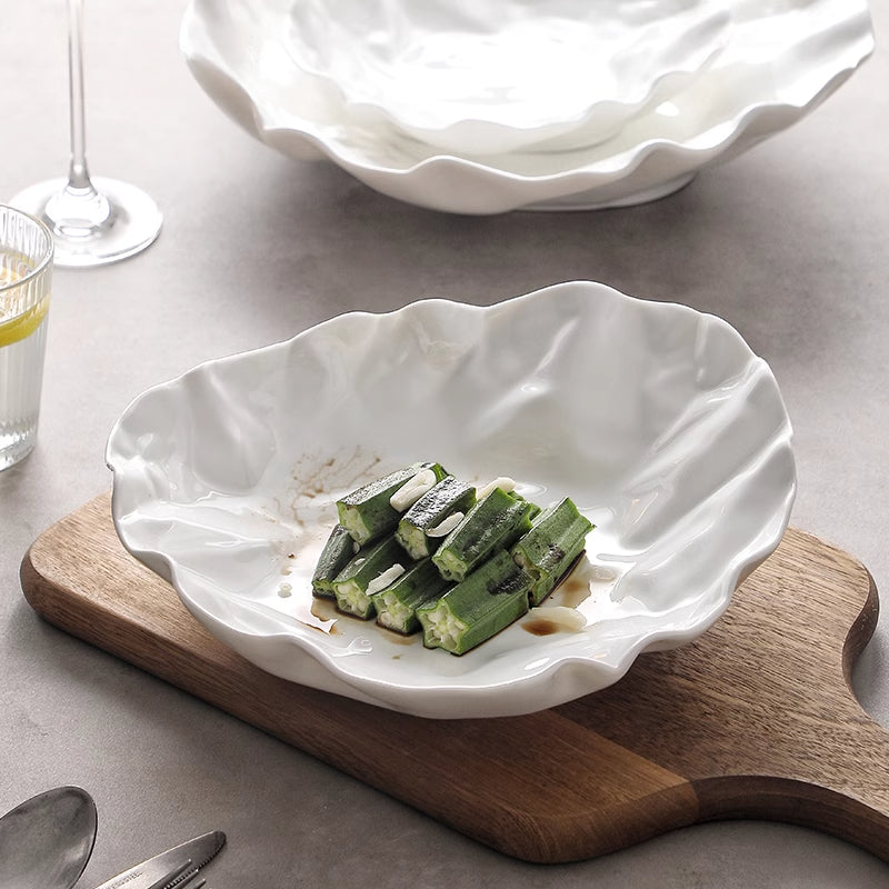 Crinkled Fruit Plate