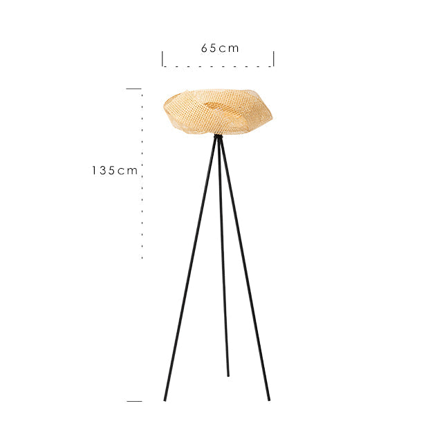 Bamboo Floor Lamp