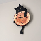 Cat Pendulum Clock