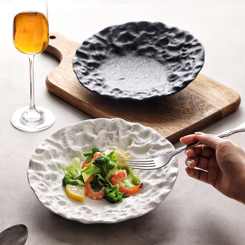 Crinkled Salad Plate