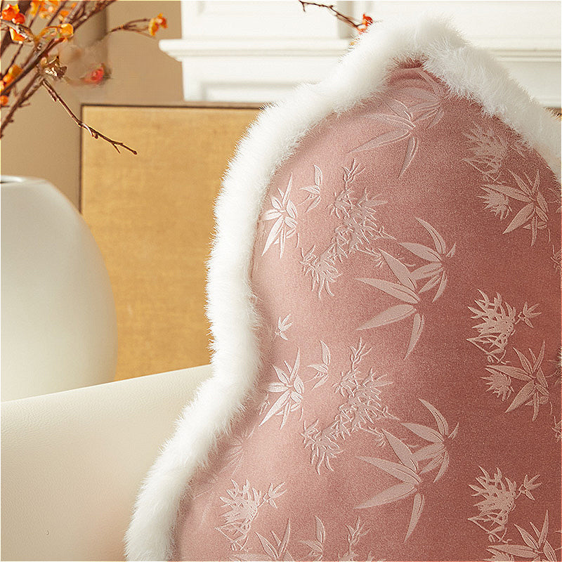 Pink Bamboo Cushion