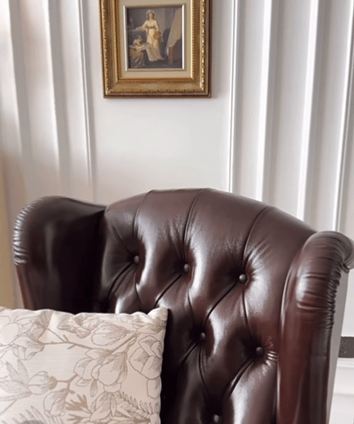 Balford Cowhide Chair