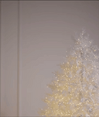 White Christmas Tree