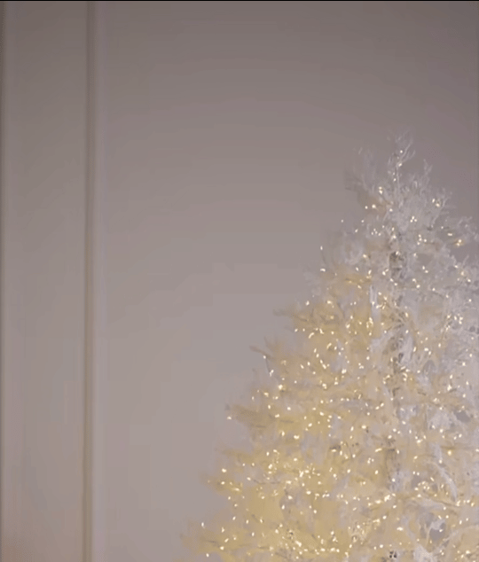 White Christmas Tree