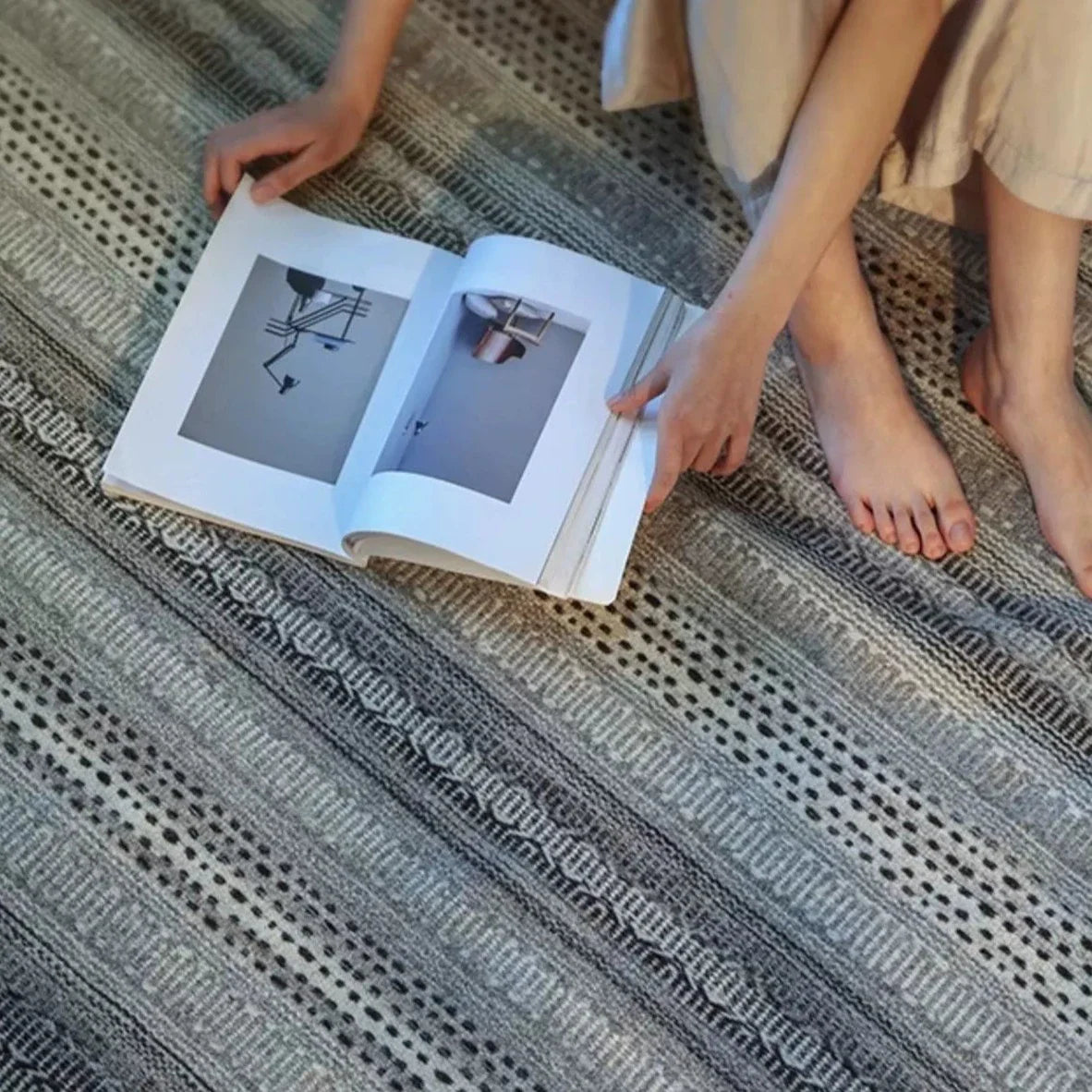 The Striped Wool Rug