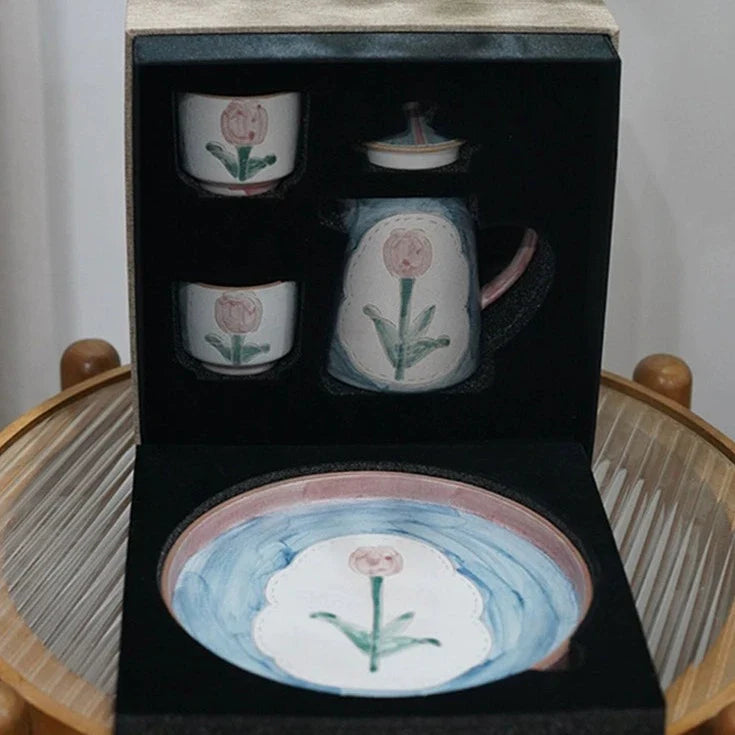 Tulip Tea Set