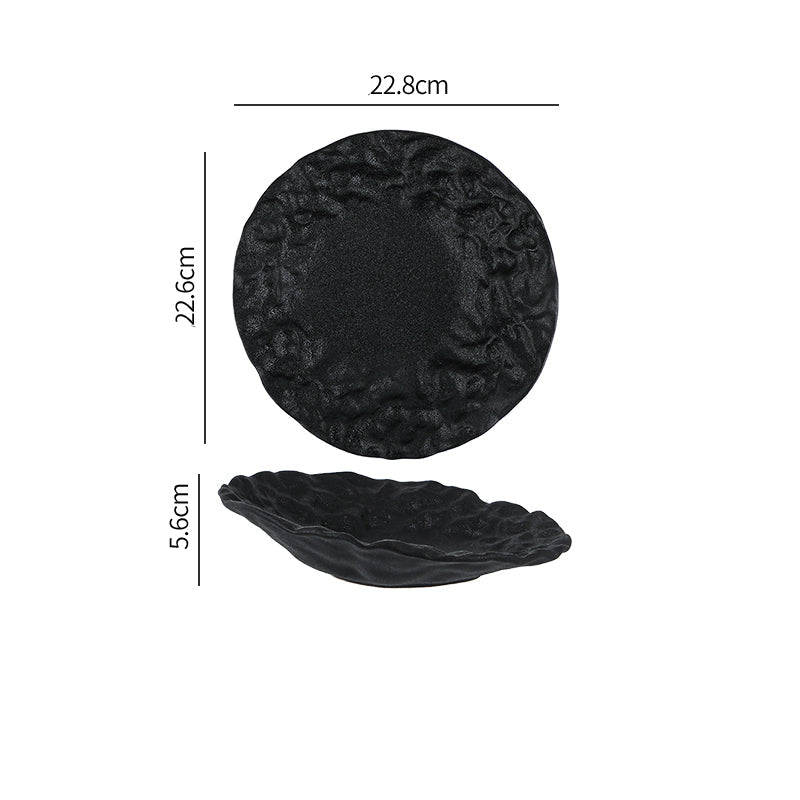 Crinkled Salad Plate