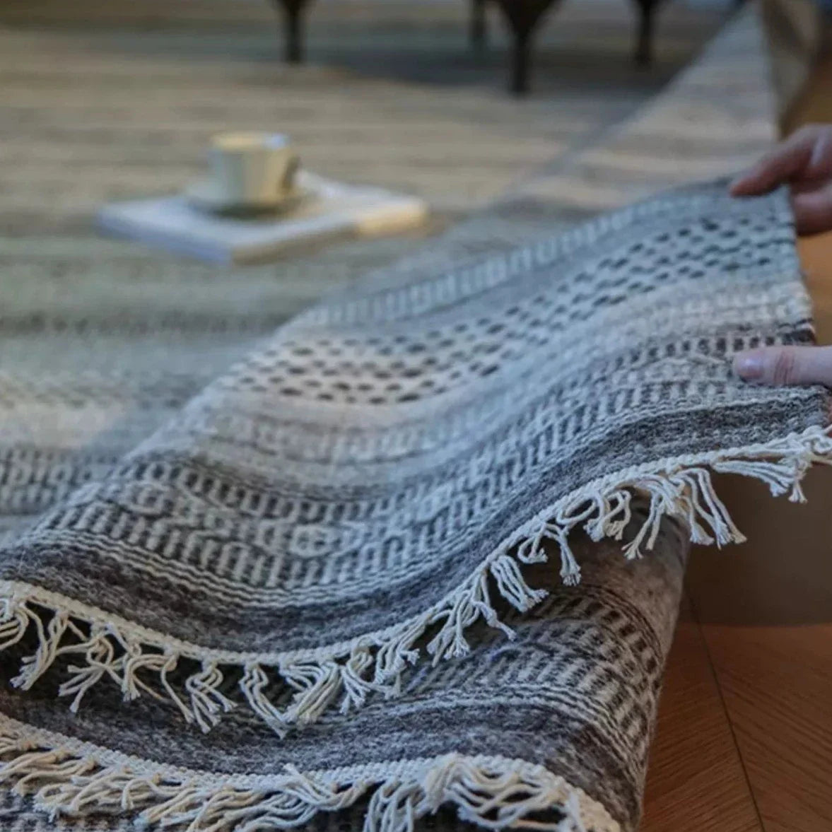 The Striped Wool Rug