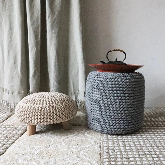 Knitted Ottoman