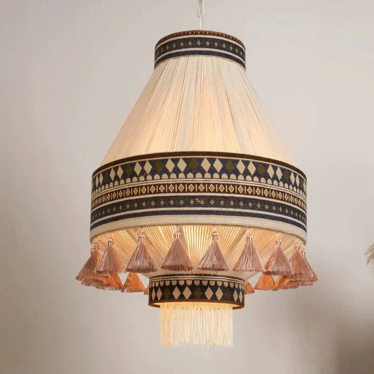 Morocco Tassel Lamp