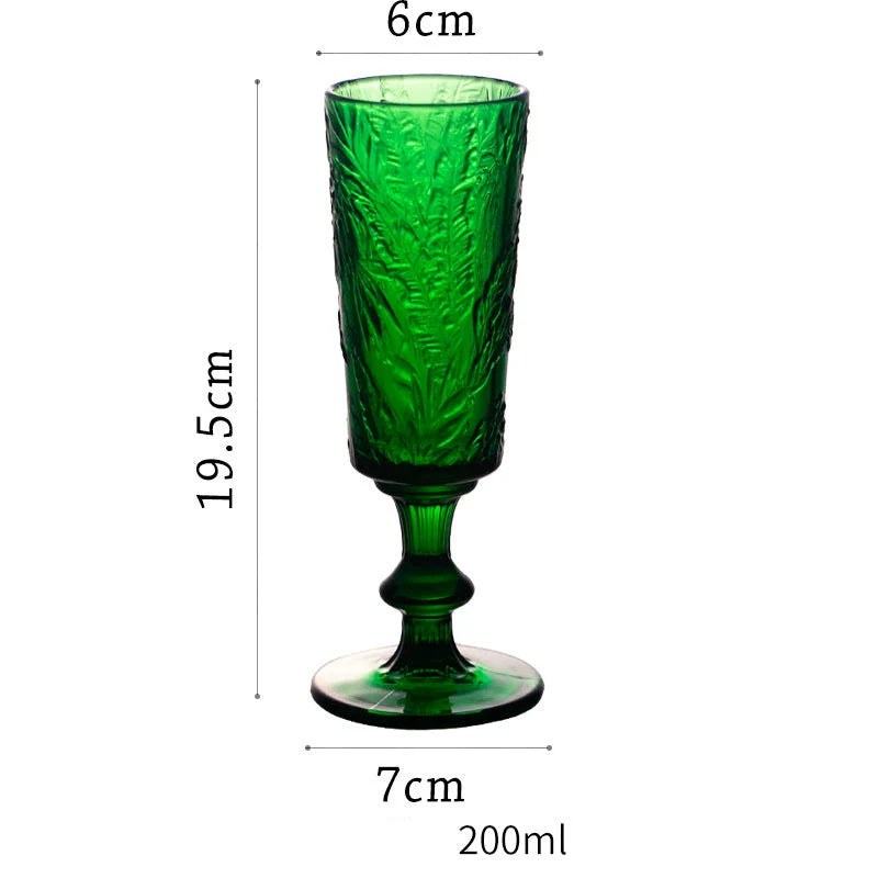 Emerald Glassware Set