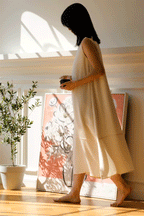 White Rose Oil Painting