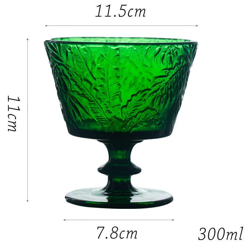 Emerald Glassware Set