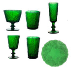 Emerald Glassware Set