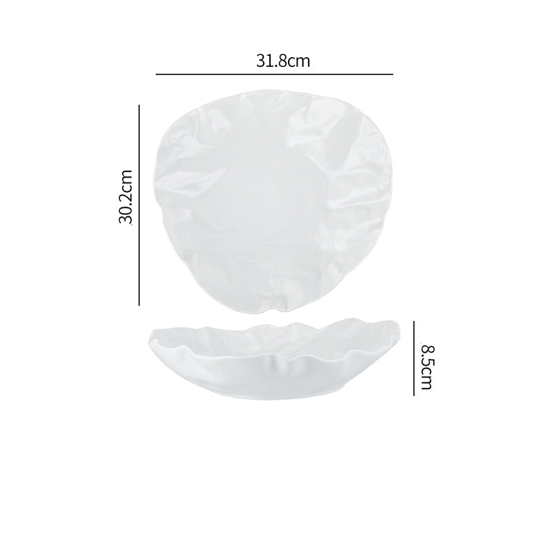 Crinkled Fruit Plate