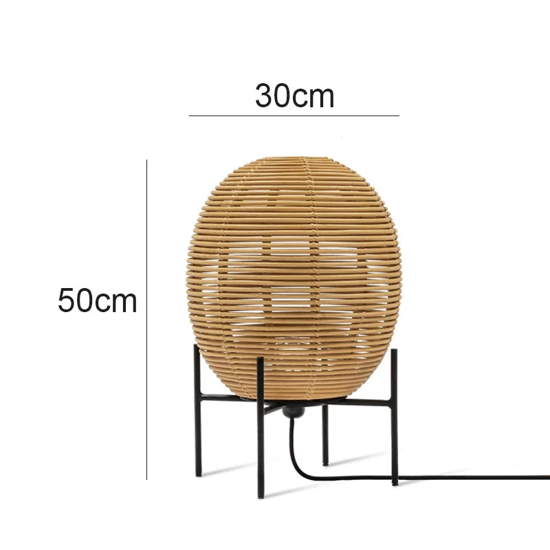 Rattan Lamp Egg
