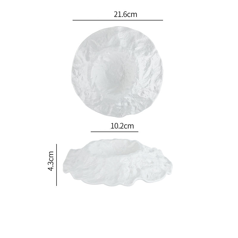 Crinkled Volcano Plate