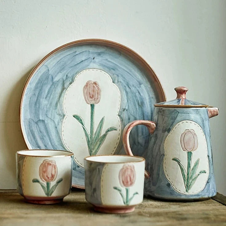Tulip Tea Set