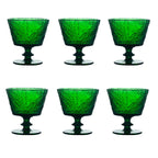 Emerald Glassware Set