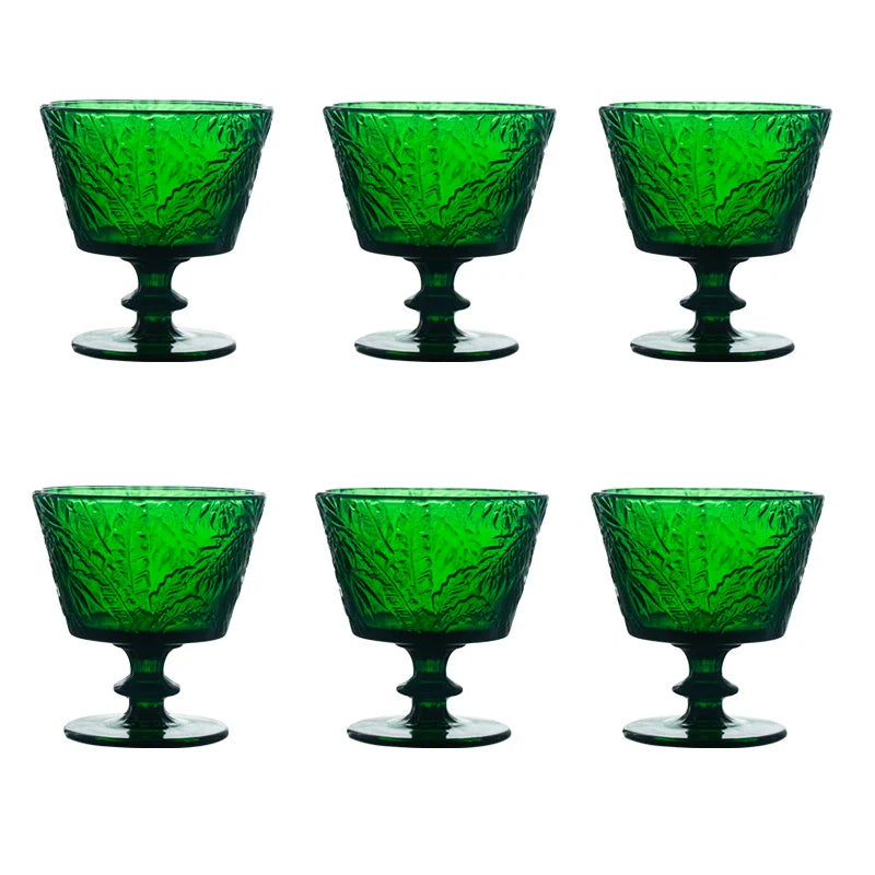Emerald Glassware Set