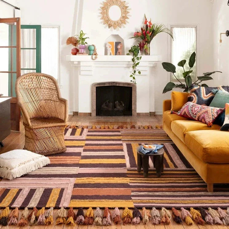 Boho Tassel Carpet