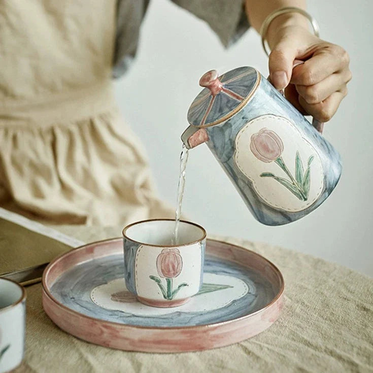 Tulip Tea Set
